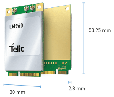 Telit LTE Mini PCIe card
