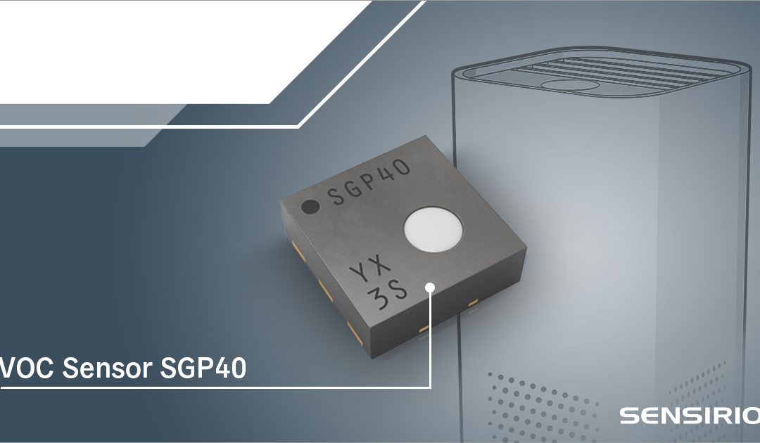 New VOC Sensor SGP40 and SEK-SVM40 Evaluation Kit